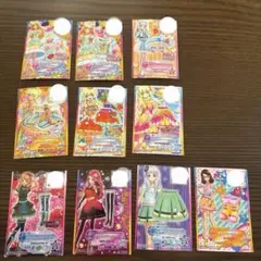 アイカツカード10枚セット　（Angely Sugarあり）