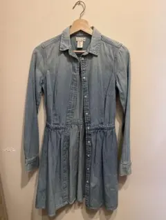 中古 Levi's デニムワンピース 長袖 XSのサムネイル