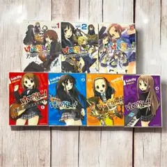 けいおん！ 漫画 かきふらい 4巻セット ＆ アンソロジー 3巻 まとめて7冊