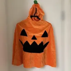かぼちゃフード付きコスチューム　キッズ
