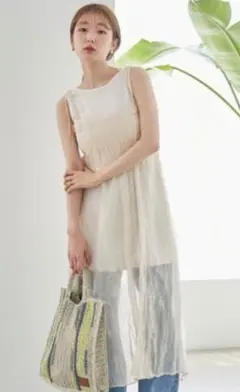 Kastane　シアーシャーリングワンピース　インナーセット