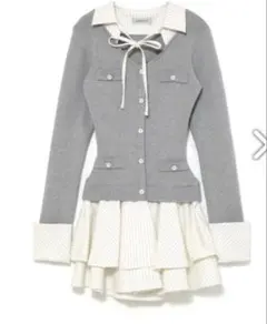 Aiden pleats mini dress - メルカリ