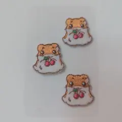 ハムスター倶楽部 ミニシールワッペン 当時物　平成レトロ