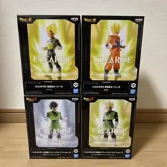 【未開封】ドラゴンボール プライズフィギュアまとめ売り４点　クリアライズ
