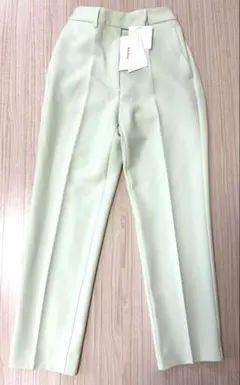 Mila Owen新品未使用後ろゴムセンタープレステーパードパンツスラックス