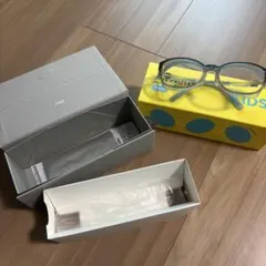 ジンズ　プロテクト　花粉症用眼鏡　キッズ　ジュニア　ブラウン　PJ04