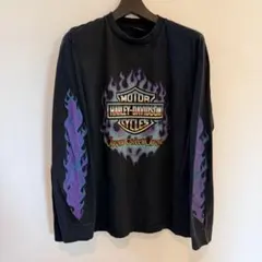 XL Harley-Davidson 長袖Tシャツ 両面プリントのサムネイル