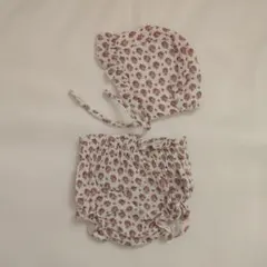 ZARA ブルマーボンネット　セット 3-6m