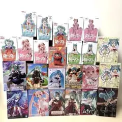 初音ミク プライズフィギュアまとめ売り 27個セット - メルカリ