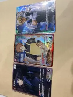 名探偵コナンカードゲーム キャラクターカード　　　 3枚セット　黒影の襲来