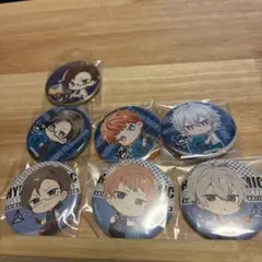 ヒプノシスマイク 碧棺左馬刻 入間銃兎 毒島メイソン理鶯 スイパラ 缶バッジ