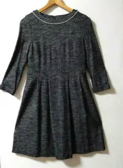 【新品未使用】KUMIKYOKU 組曲 ワンピース ビジュー付き フォーマル