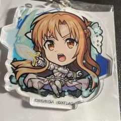 SAO ソードアート・オンライン アクリルチャーム 缶バッジ ユージオ アスナ ソードアート・オンライン SAO アスナ アクキー＆缶バッジ - メルカリ
