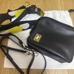 MARC JACOBS ミニ ショルダーバッグ ベルト ブラック