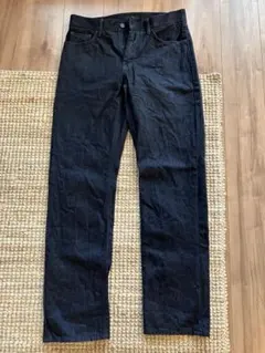 UNIQLO×HELMUT LANG◆クラシックカットジーンズ◆W31◆ブラックのサムネイル