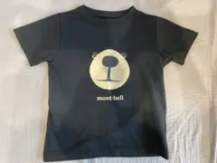 mont-bell 半袖Tシャツ 100cm 黒