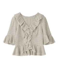 【30日限定値下】 COCODEAL ラッフルカットトップス