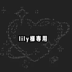 lily様専用ページ