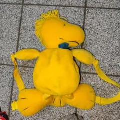 子供　リュック　スヌーピー　ウッドストック　ぬいぐるみ型リュック　美品