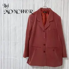 【ルイモンシェル】 テーラードジャケット 肩パッド 昭和レトロ ヴィンテージ