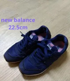 ニューバランス スニーカー996 シューズ ネイビー 22.5cm