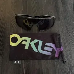 Oakley スポーツサングラス ラメ入りブラック