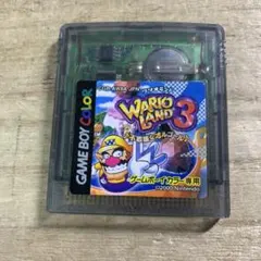 ゲームボーイカラー　ワリオランド3不思議なオルゴール　ソフト