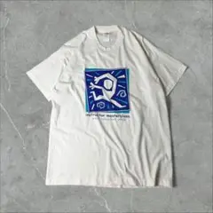 USA製 シングル West Suburban YMCA アート Tシャツ XL