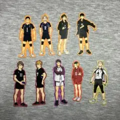 ハイキューダイカットステッカー　ダイソー