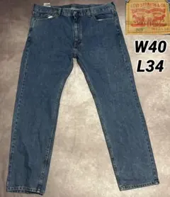 リーバイス Levi's 505 デニムパンツ W40 L34 極太バギー