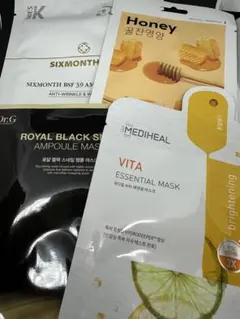 フェイスマスク パック 4枚セット Dr.G MEDIHEAL SIXMONTH