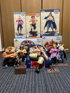 ワンピース一番くじ白髭海賊団〜オヤジと息子たち〜　フィギュア全賞セット‼︎