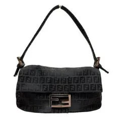 美品 FENDI マンマバケット ズッキーノ柄 ハンドバッグ