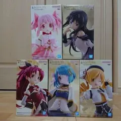 魔法少女まどか☆マギカ フィギュア 5点 まどか ほむら さやか マミ