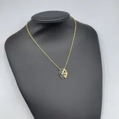 22ヴィンテージ ジバンシー　幾何学模様 ゴールド ネックレス