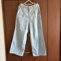 ワイドパンツデニム