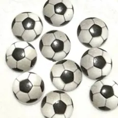 推し活などに　サッカーボール　ネイルパーツのサムネイル