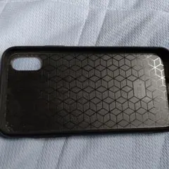 iPhone用黒い六角形ケース