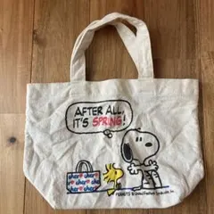 即日配送‼️PEANUTS スヌーピー cher ミニトートバッグチャームなし