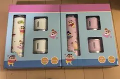 クレヨンしんちゃん 水筒 保温 保冷 2種セット ステンレスボトル