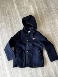 美品⭐︎BANTON ネイビーウールコート フード付き