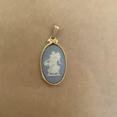 ウェッジウッド　カメオ風　ペンダントトップ