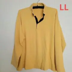 長袖トップス　LLサイズ　イエロー