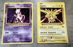 ミュウツー (Mewtwo ) & サンダー(Zapdos) 海外版　2016のサムネイル