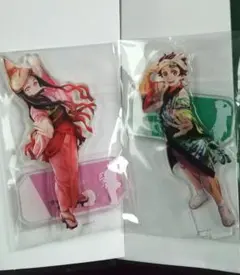 鬼滅の刃 阿波おどり アクリルスタンド 竈門炭治郎 竈門禰豆子 2点