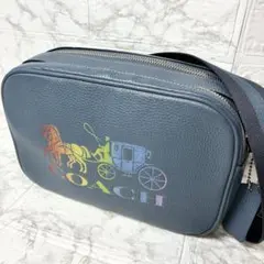 COACHコーチ カメラバッグ ダブルジップ ショルダーバッグ クロスボディー