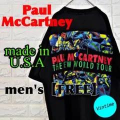 y670 USA製 Paul McCartney ツアーT メンズFREE