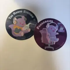 チラズアートカフェ 特典コースター 2枚セット