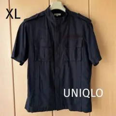 ユニクロUNIQLO 綿麻　半袖ジャケットのサムネイル