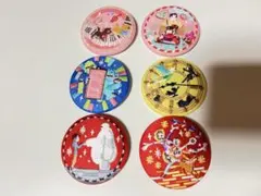 ディズニー刺繍缶バッジ　6個セット